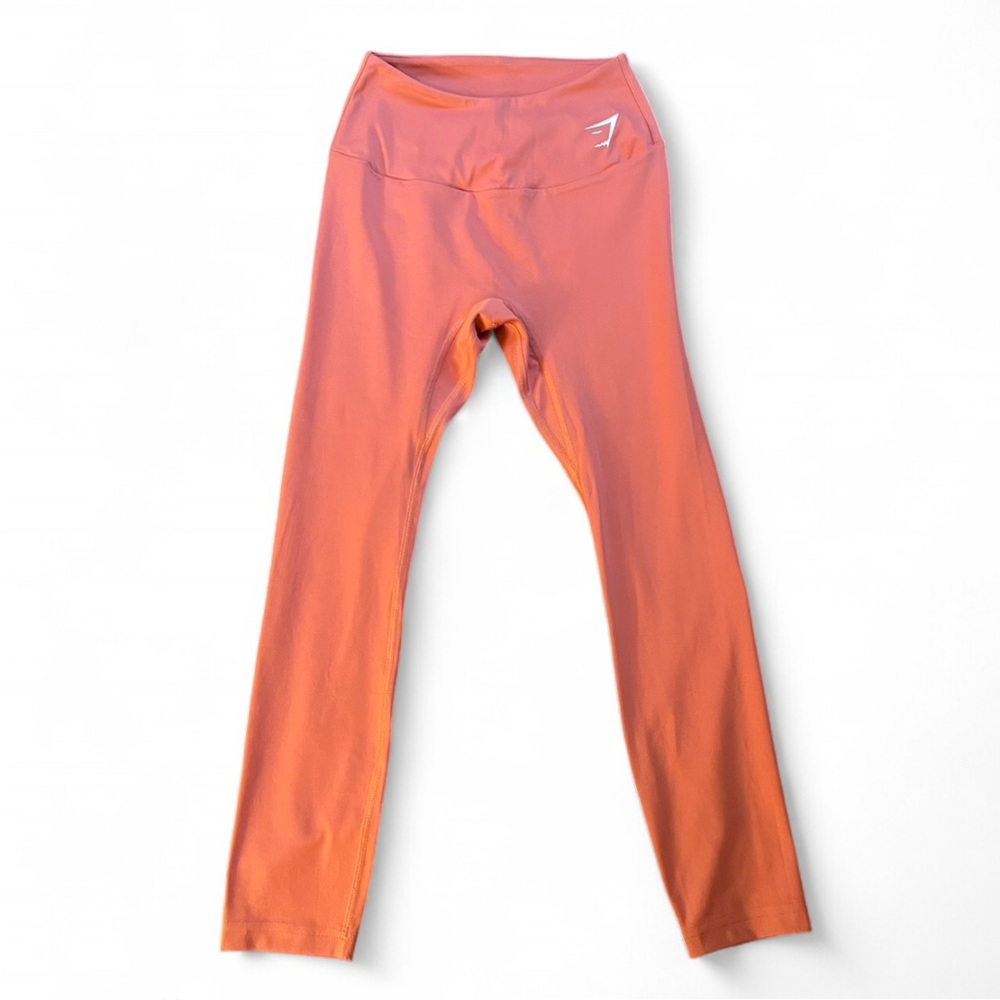 Gymshark Orange 7/8 Training Leggings